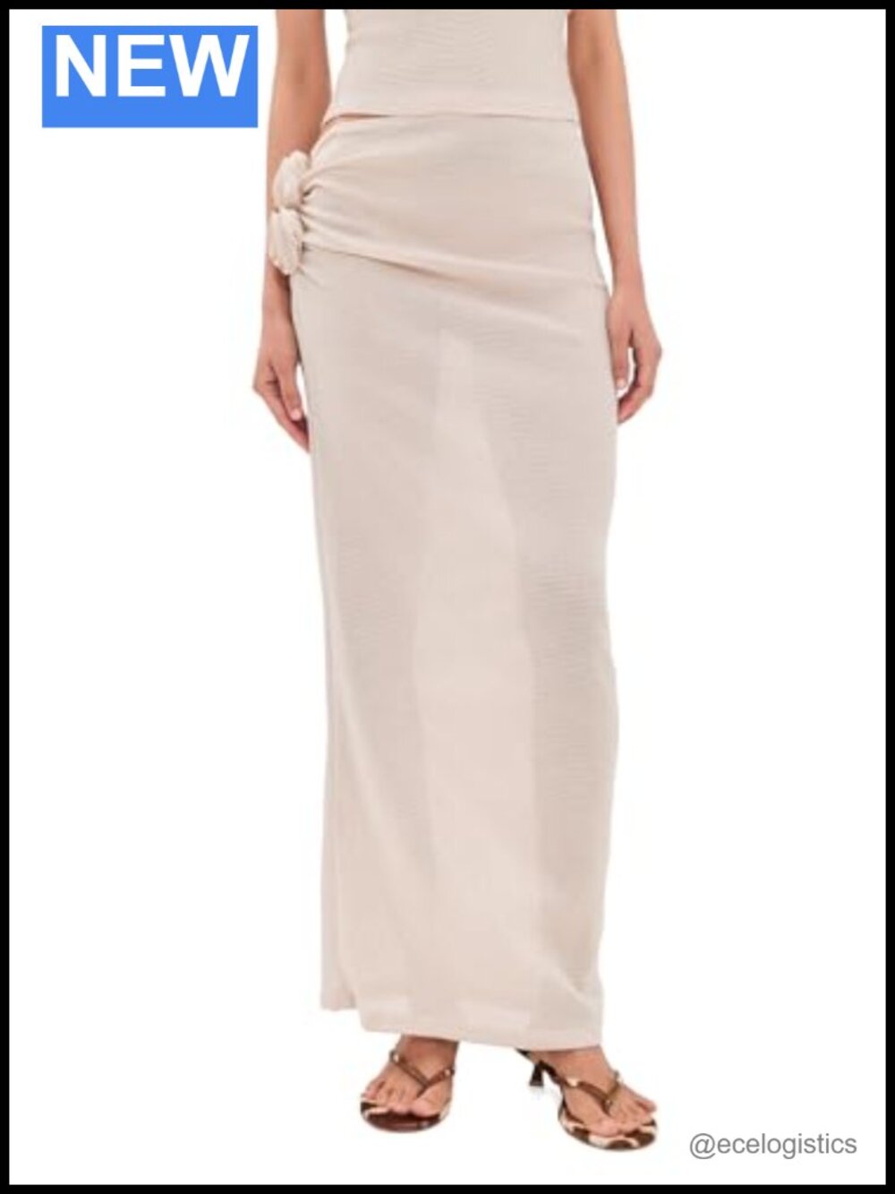 Lioness Women's Soul Mate Maxi Skirt - High Rise Slim Fit Bodycon